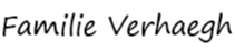 Familie Verhaegh